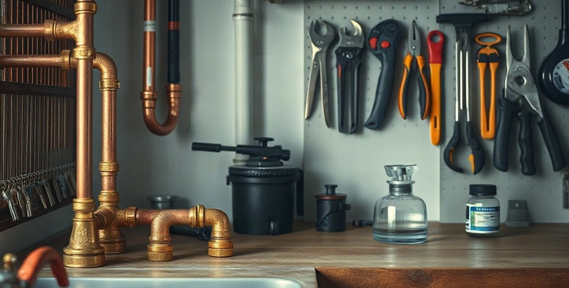 Artisan plombier en intervention à Colombes